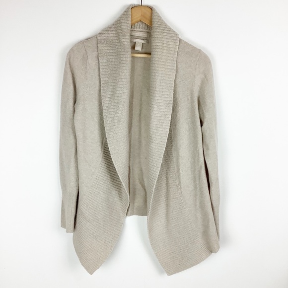 Banana Republic Sweaters - Banana Republic Womens Italian Knit Cashmere Wool Cardigan Sweater Shawl Collar